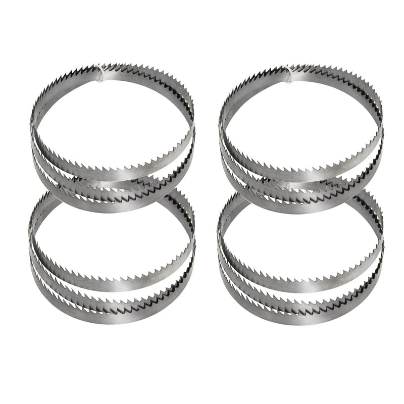 [Australia - AusPower] - Pack of 4 Saw Band Suitable for 8 Inch Band Saws 1400 x 8 x 0.5 mm, 6 Teeth / 25 mm 