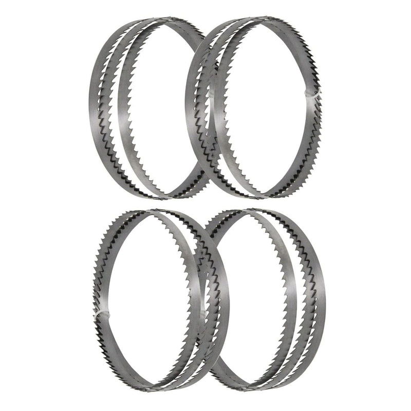 [Australia - AusPower] - Sankuai Bandsaw Blades 1400 x 10 x 0.5 x 6 Zpz, Band Saw Blades for 8 Inch Band Saw, Hardwood/Firewood/Plywood/Non-ferrous Metal/Plastic, Pack of 4 