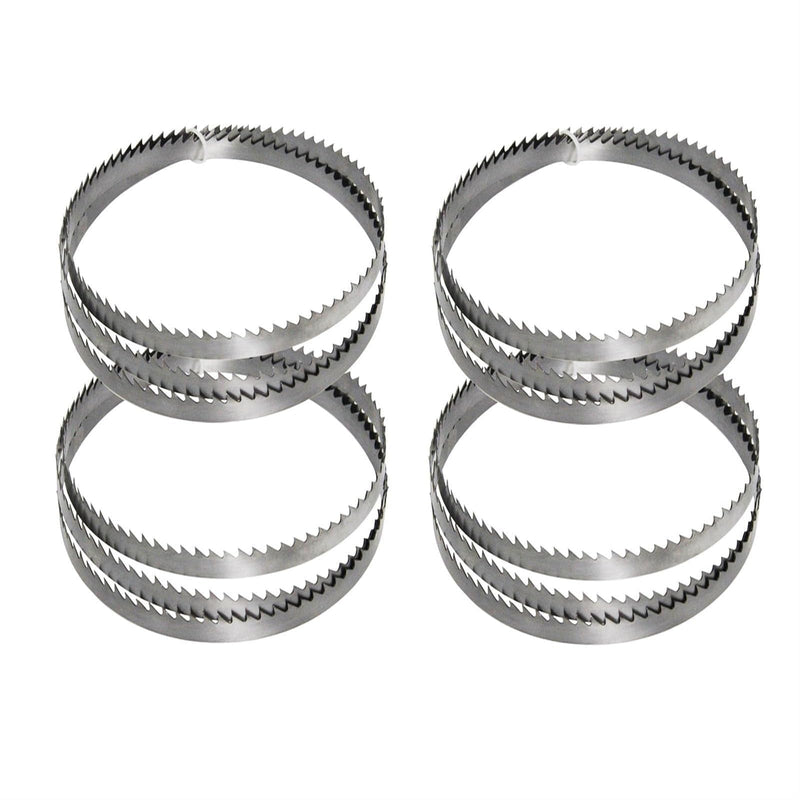 [Australia - AusPower] - Pack of 4 Saw Blades Bi-Metal M42 1140 x 13 x 0.6 mm Stainless Steel 10/14 TPI for Güde MBS 105 V Band Saw Blade Metal Band Saw Blade 10 ZpZ/14 ZpZ 