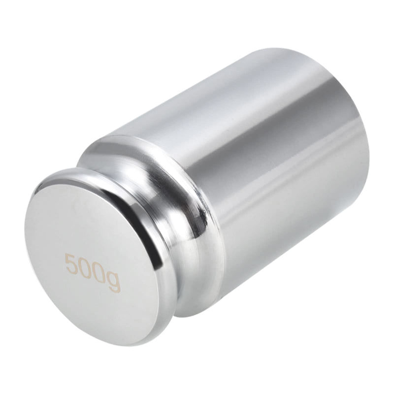 [Australia - AusPower] - QUARKZMAN 500 g Calibration Weight x 1 Piece Chrome-plated Steel Gram Weight for Digital Jewellery Scales and Balance Test, [M1 Precision] 