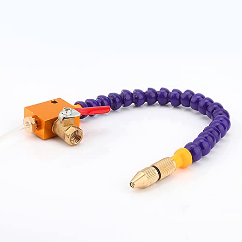 Dioche Compressed Air Cooling, Mist Coolant Lubrication Spray System for 8 mm Compressed Air Lines on CNC Lathes, Milling Machines and Drills