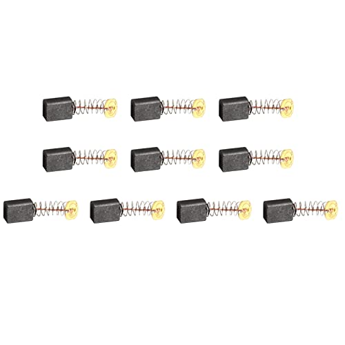 20pcs Carbon Brushes [For Power Motor] - 12mm x 9mm x 6mm/Black Golden Tone | für Power Motor