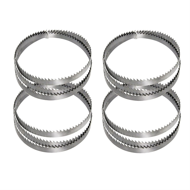 [Australia - AusPower] - Pack of 4 Bandsaw Blade, Wood Band Saw Blade, Band Saw Blades 1425 x 6.35 x 0.35 mm, 14 zpz Saw Blade, Saw Bandsaw Bands, Saw Bands, Saw Bands, Saw Bands, Saw Bands, Saw Bands 14zpz 