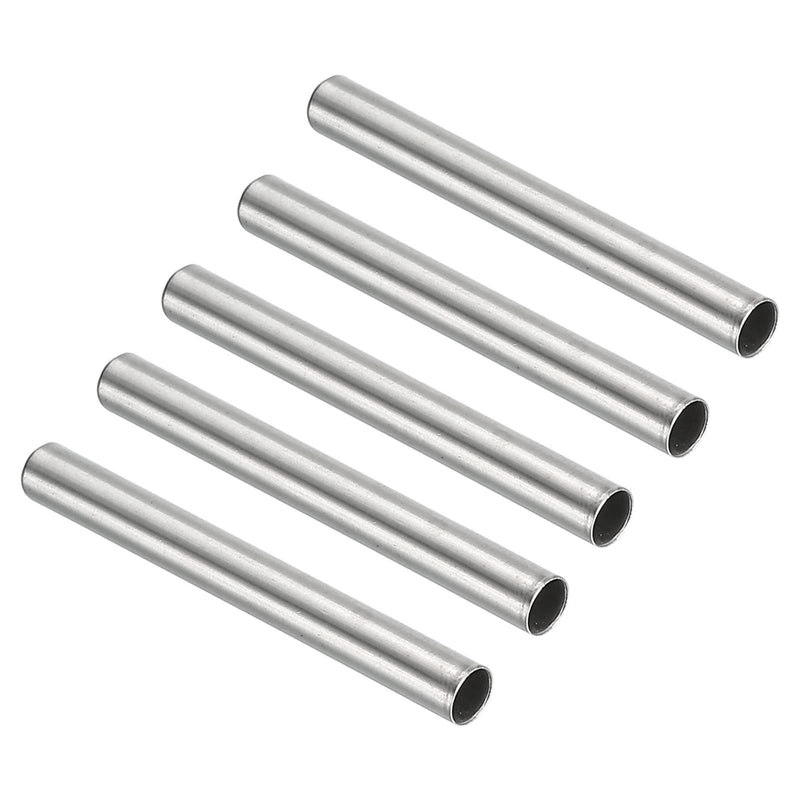 [Australia - AusPower] - PATIKIL Pack of 5 Protective Tube Sleeves 4.5 mm ID 5 mm OD 30 mm Stainless Steel 304 Temperature Measurement 
