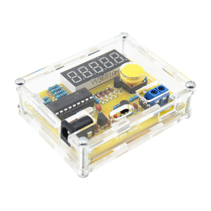 [Australia - AusPower] - 1Hz-50MHz Frequency Counter Module Quartz Oscillator Tester Module DIY Kit 1Hz to 50MHz Frequency Range Measuring 