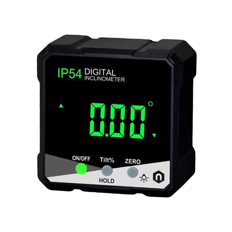 [Australia - AusPower] - Digital Angle Finder Angle Gauge with LCD Mini Inclinometer Angle Measuring Tool with Magnetic Base for Carpenters Home 