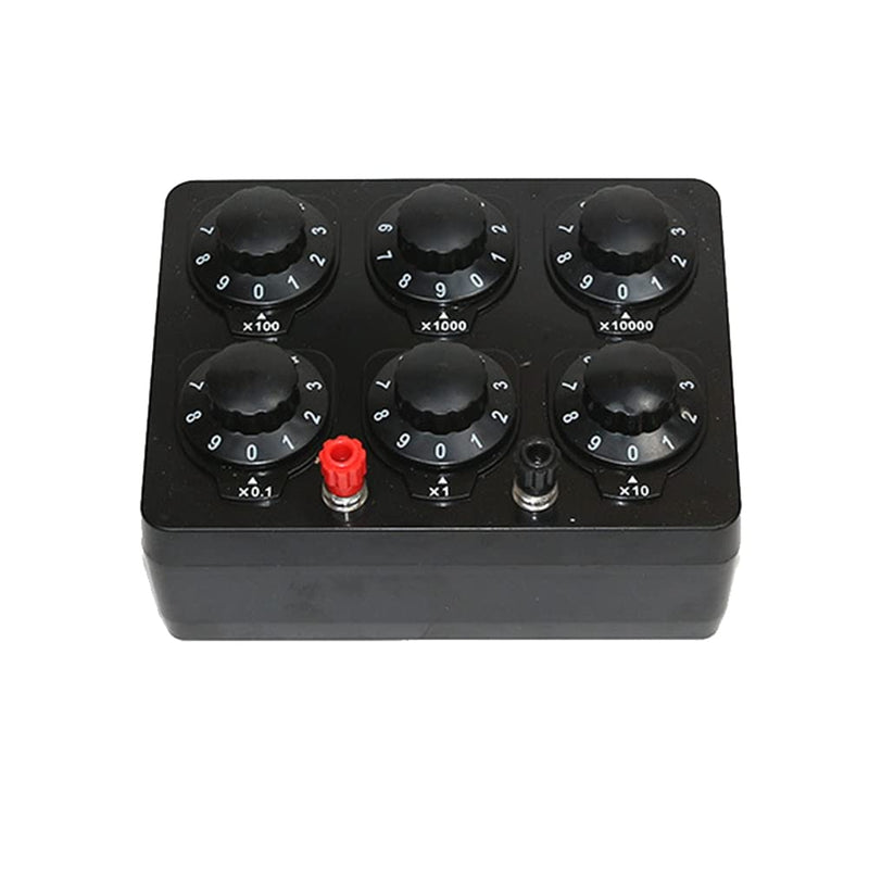 [Australia - AusPower] - PRATYAHARA 0-99999.9 Ohm Simple Resistance Box Precision Variable Decade Resistor Teaching Instrument Teaching Resistance Box 