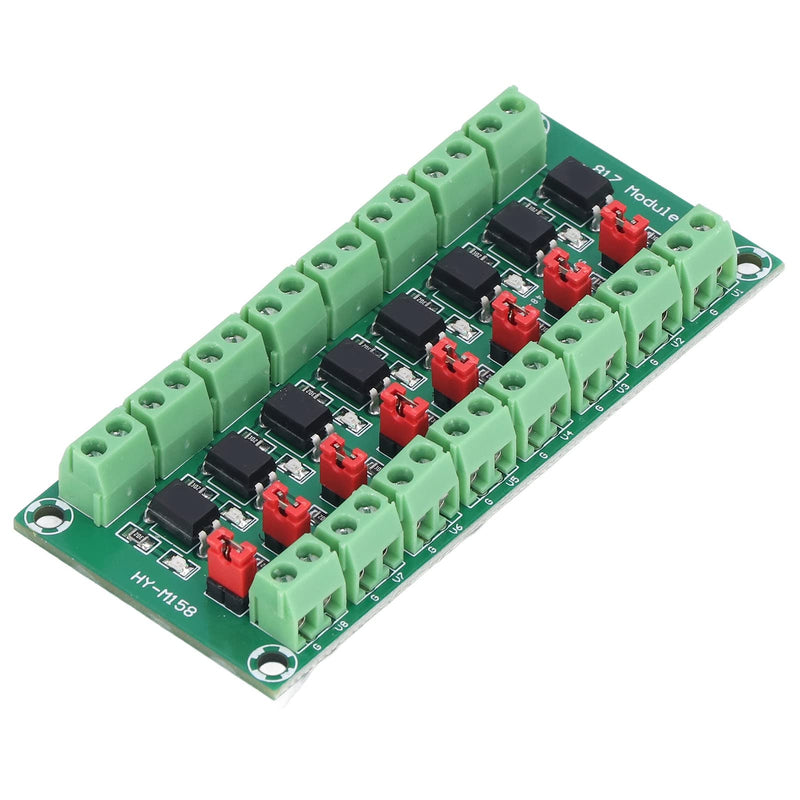 8 Channel Optocoupler Insulation Board Module 817 3.6-30V Optoelectronic Insulated Module Optocoupler Insulation Board