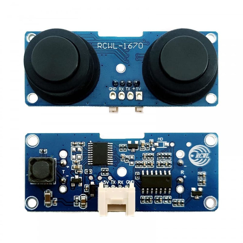 Ultrasonic Distance Module, RCWL-1670 400 cm/13 Feet Separate Rangefinder Transceiver, Waterproof Ultrasonic Output Measuring Module