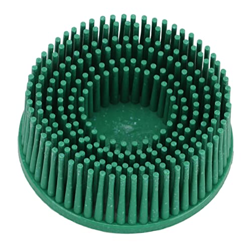 Yctze 2 Inch Bristle Disc 80 Grit Silicon Carbide Green for Angle Grinder Drill Rotary Tools Mini Grinder