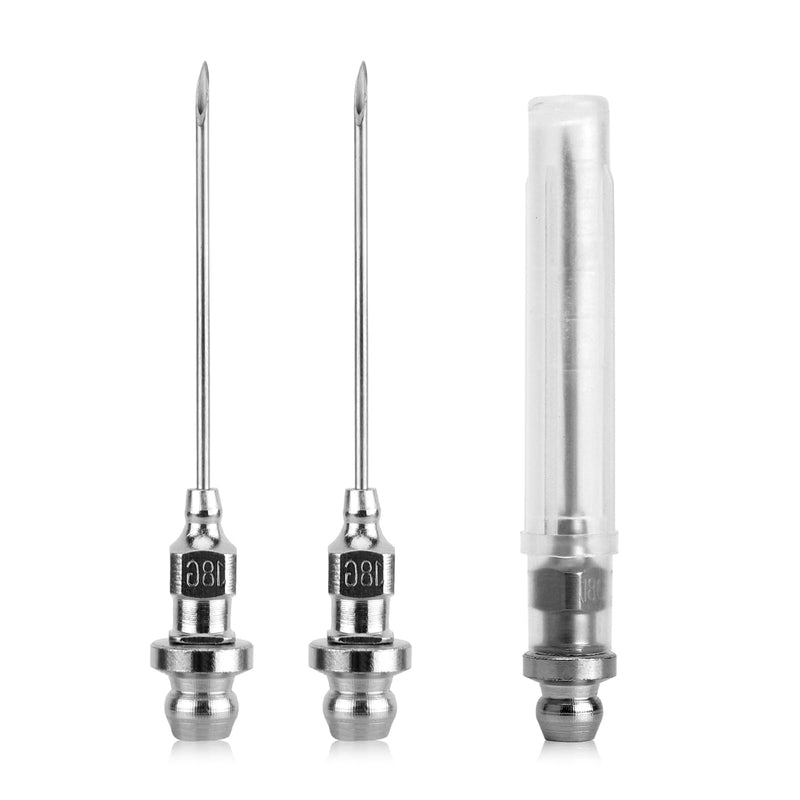 SAVITA Pack of 3 grease injector needle, mini bearing grease needle nozzle, portable and removable grease needle, grease nipple needle, air nozzle, grease tool