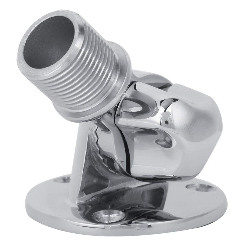 [Australia - AusPower] - Marine VHF Mount VHF Antenna Mount Stainless Steel 316 Boat Antenna Base Mount High Hardness 316 Stainless Steel with Threaded Head 25mm 
