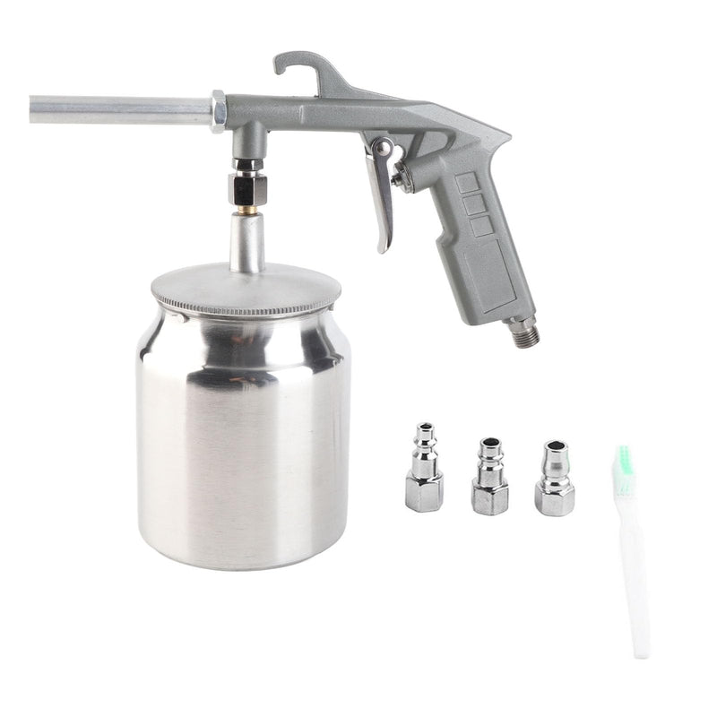 [Australia - AusPower] - BORDSTRACT Portable Sandblasting Gun, Protection Sand Gravity Sandblasting Gun, Sand Blasting Gun for Spraying, Removing Paint Stains, Rust Stains 