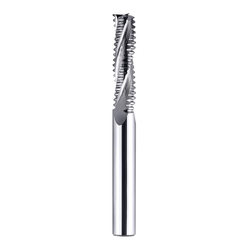 [Australia - AusPower] - SpeTool Milling Cutter 3 Flutes Roughing Cutter 8 mm Shank Diameter Solid Carbide CNC Machine Cutter 