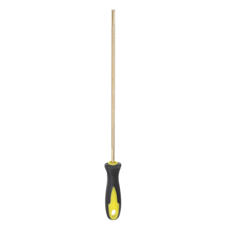 [Australia - AusPower] - sourcing map Diamond Chainsaw File 3/16 Inch (4.8 mm) 80 Grits Round Cutting Sharpening Rasp with Plastic Handle for Chainsaw Polishing 3/16" 