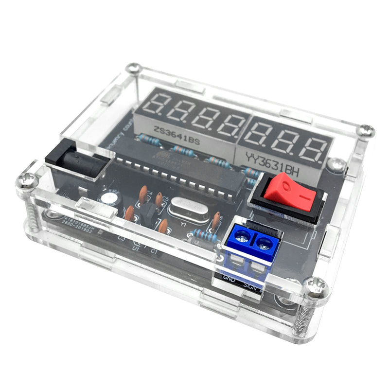 0,45 Hz-10 MHz Frequenzmesser Frequenzzähler VR Frequenz mit Shell Cymometer DIY Kit