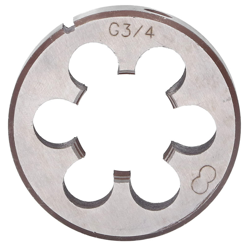 [Australia - AusPower] - Round Thread Die Alloy Steel G3/4 Hand Tools Thread Die Pipe Thread Die Male Thread Cutting Pipe Thread Cutting Pipe Tap Metric Male Thread Die 