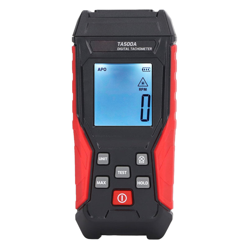 [Australia - AusPower] - Portable Digital Tachometer 3-100,000RPM Non-Contact Measuring Valve Lockable Tachometer 