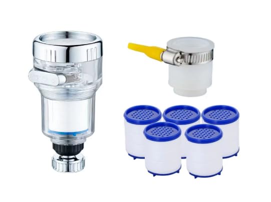 [Australia - AusPower] - oupados 12 Pieces Filter Element for Tap Filter Water Filter Tap Drinking Water Tap Filter Attachment for Sink, Kitchen, Bathroom 