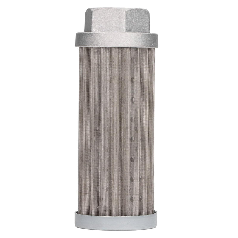 [Australia - AusPower] - Hydraulic Suction Valve Strainer Filter Cartridge Metal Mesh Pipe Joint Fuel Suction Filter Element for Automobile Generators - Stainless Steel 