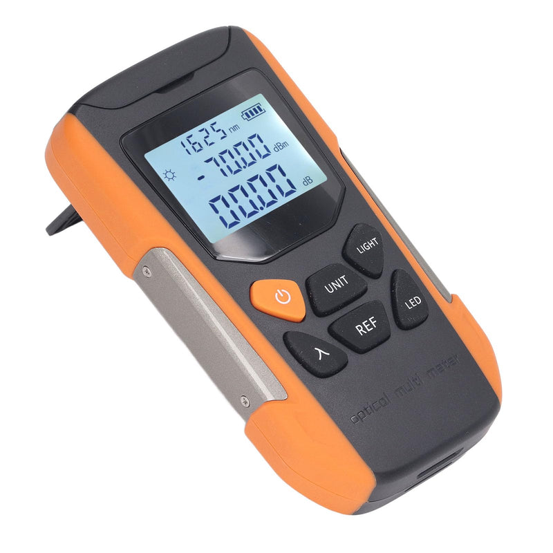 [Australia - AusPower] - Optical Power Meter, 3-in-1 Fibre Optic Cable Tester, Visual Error Locator, Fibre Optic Power Meter, Light Attenuation Tester, 30 KM FTTH Fibre Tester, Mini OPM+VFL Fibre Cable Tester, SC FC ST 