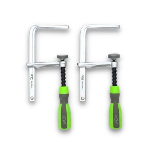 BOW Products XT2 T-Track Clamps - Lever Clamps for XT XTENDER Fences (XT524, XT536, XT546) - Quick Release Clamps for T-Track and Woodworking - Pack of 2