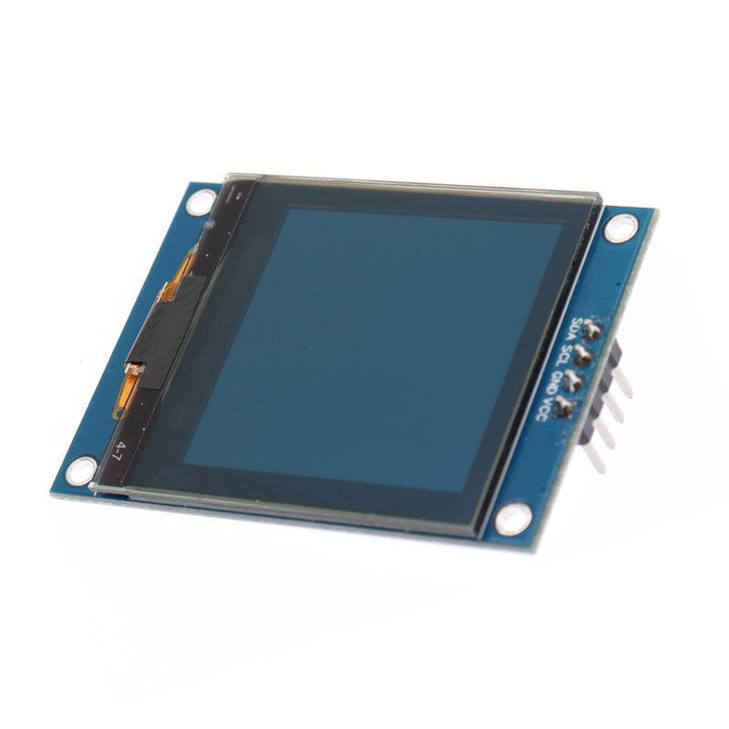 Hailege 1.5 Inch SH1107 OLED Display Module 1.5 Inch IIC I2C 4 Pin 128 x 128 OLED Screen LCD Display White