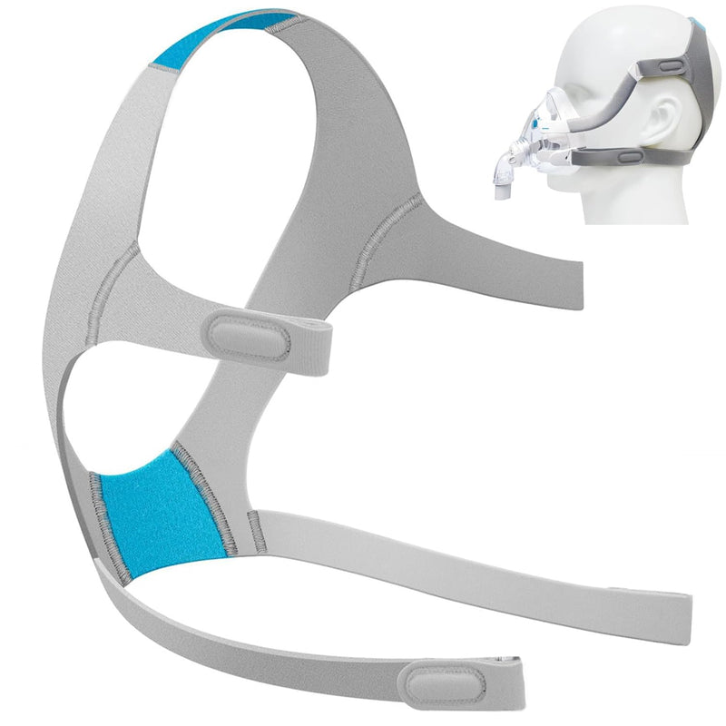 N20 CPAP Headband for AirFit N20 / AirTouch N20, Comfortable N20 CPAP Mask Replacement Headband, Unisex Adjustable Cpap Airfit N20 Headband for N20 Cpap Mask Headband - Size S/M (Headband Only)