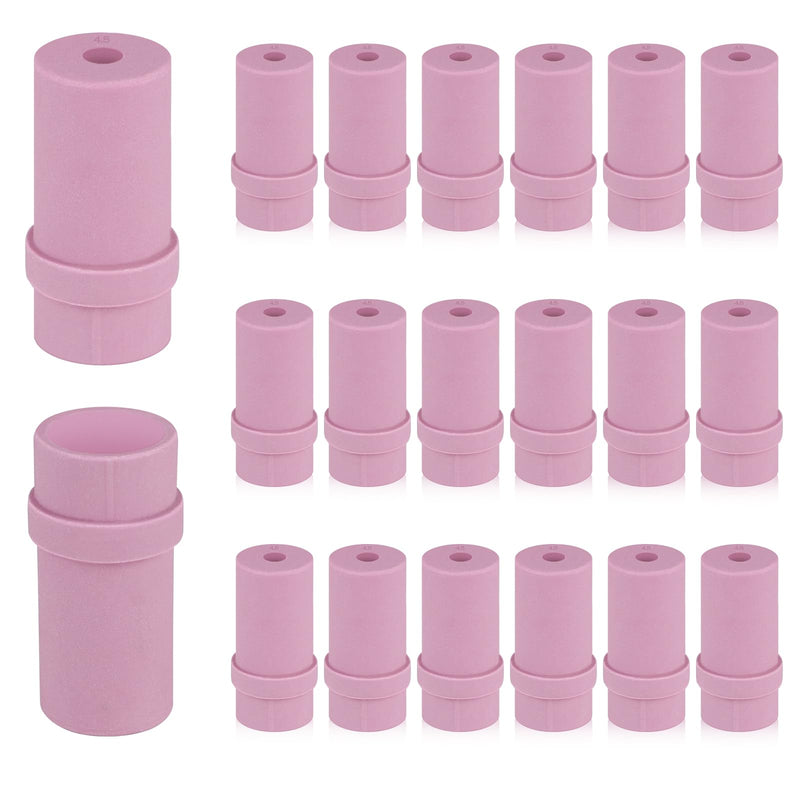 [Australia - AusPower] - EFUTURETIME 20 x Ceramic Nozzles 4.5 mm Ceramic Nozzle Sand Blasting Ceramic Nozzles for Sand Blasting Gun Replacement Nozzles 