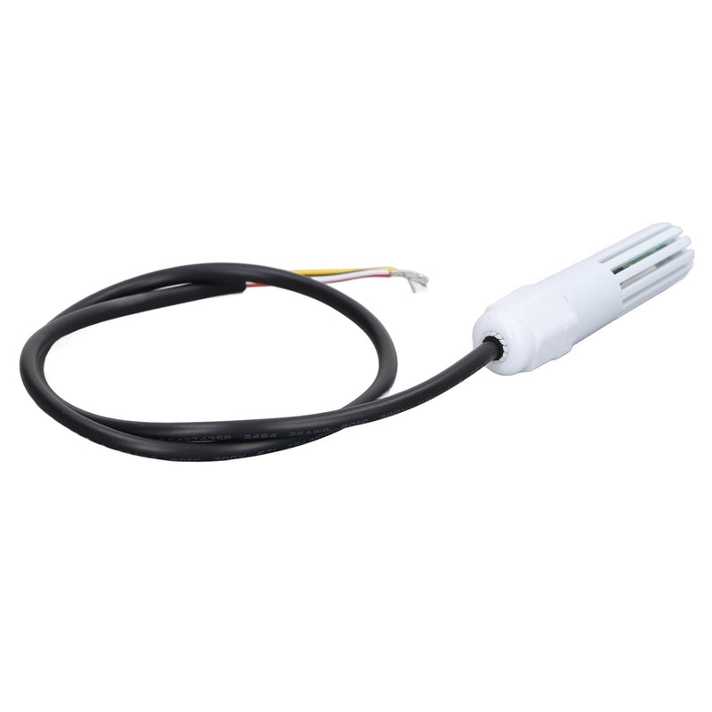 [Australia - AusPower] - Air Temperature and Humidity Sensor DC12 Transmitter 49 cm Supply Wire Temperature Humidity Transmitter for Modbus RTU Temperature Sensors 