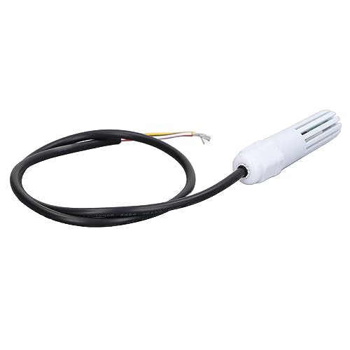 Temperature Humidity Sensor, 49 cm Connection Cable, Modbus RTU Temperature Sensor for Environmental Monitoring
