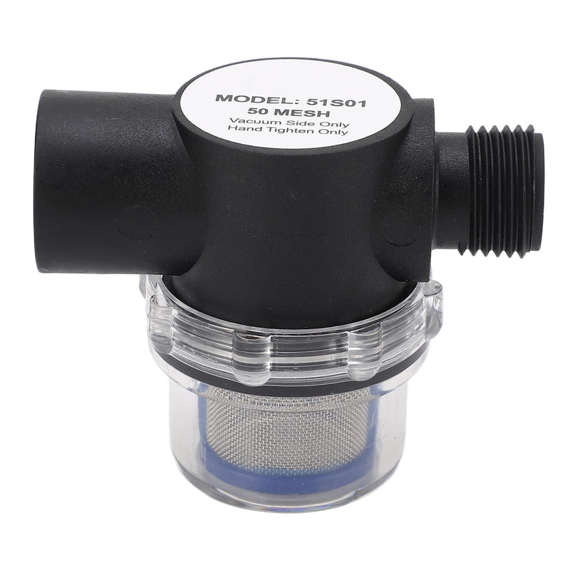 [Australia - AusPower] - Aramox 1/2-in-14 Female Thread Plastic Inline Filter 50 Mesh Strainer Water Strainer Pipeline Strainer 