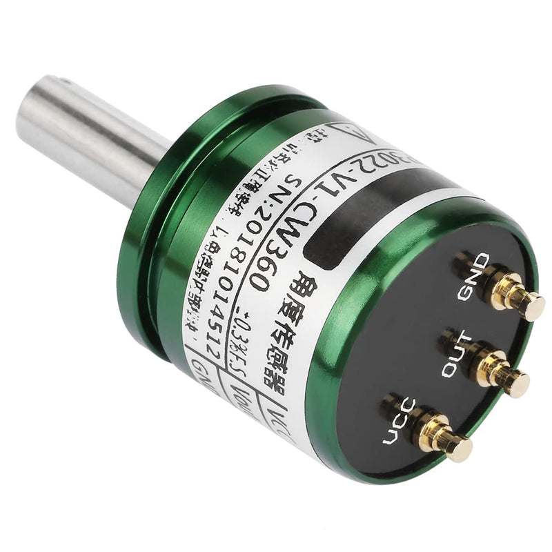 Rotatable Hall Sensor, Rotating Hall Angle Sensor 0-360 Degrees 0.088° Resolution, 12 Bit Rotating Hall Sensor Hall Effect Sensors, Hall Effect Position Sensor, 0-5V Output Full Circle