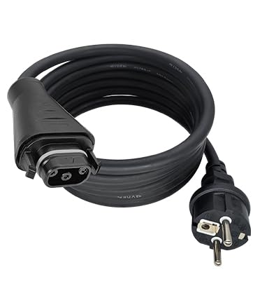 [Australia - AusPower] - BC-05 Female to Schuko Plug Connection Cable, BC-05 AC Cable 2M/3M/5M/10M, BC-05 Connection Cable for AC Connection for Series HMS Micro Inverter (2M) 2 m 