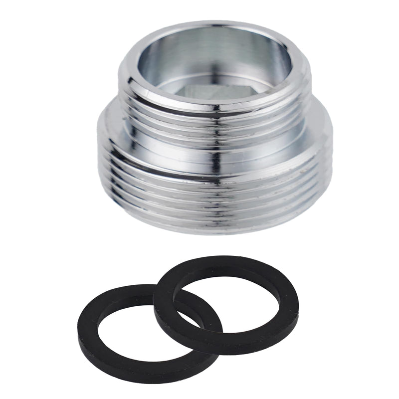 [Australia - AusPower] - Hibbent M18-M22 Brass Tap Aerator Connection, Male Thread Bathroom Tap Adapter for Sink Water Purifier Aerator M22-M18 