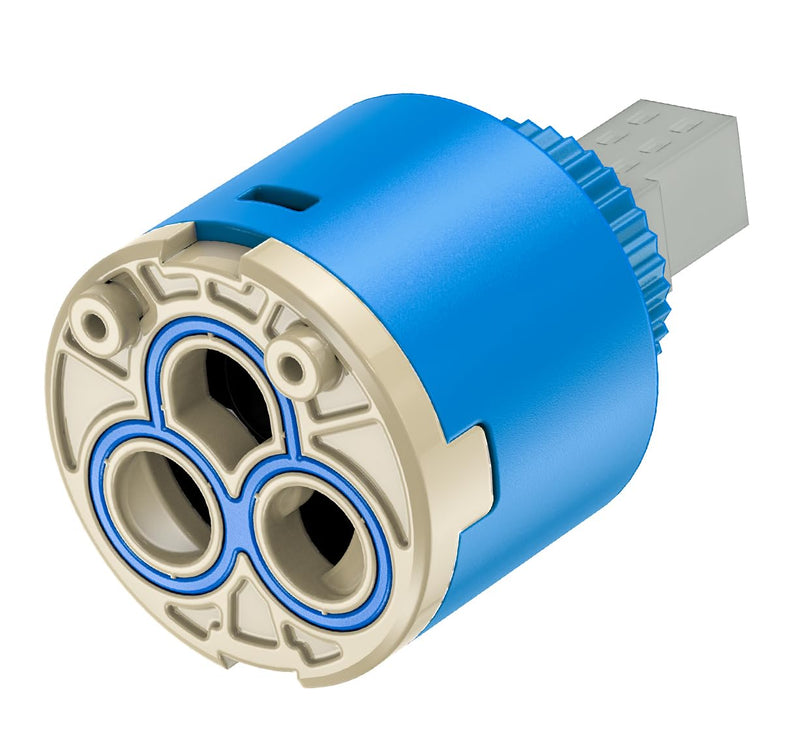 [Australia - AusPower] - Cartridge 35 mm for Blanco, Mellbree 121894 Replacement Cartridge Ceramic Not Original 35 mm Cartridge Compatible with Blanco Tap Mixer Taps Tap High Pressure Blue (1, Blue) 1 