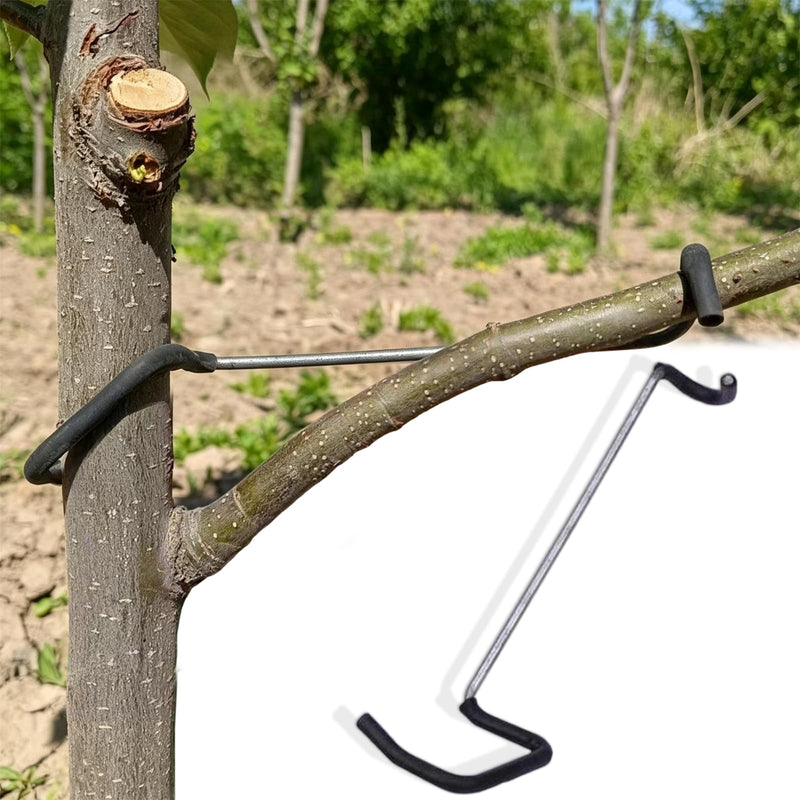 Fruit Tree Branch Separators 20 Pieces 7 Inch Branch Puller, New Fruit Branch Spreader Plastic Hose with Wrapped Iron Wire, Will Not Damage Branches, Branch Opening Angle Pull Branch Bending 18T