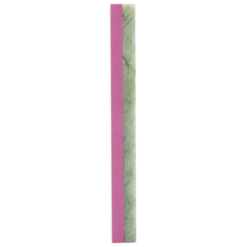 [Australia - AusPower] - Double Sided Ruby Whetstone, Natural Sharpening Stone with High Intensity and High Hardness for Industrial Tool Grinding 
