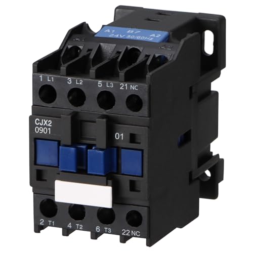 Wengart AC contactor CJX2-0901, AC24V 3NO1NC improve your industrial performance for high performance load management, modular flexibility and environmentally friendly operation 1NC_AC24V