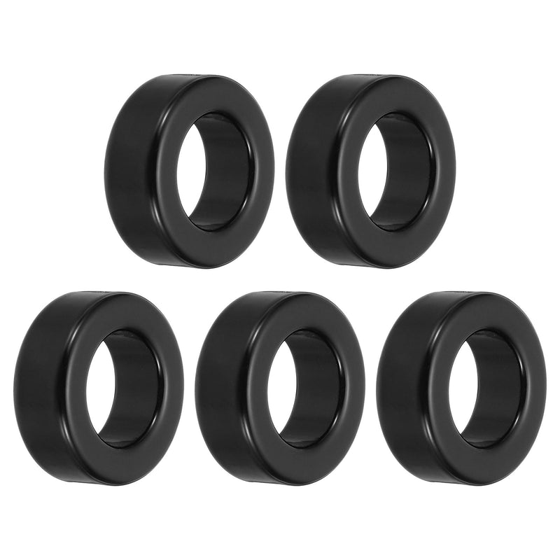 [Australia - AusPower] - QUARKZMAN Toroid Core 24 x 42 x 16 mm Iron Ferrite Chokes Ring Power Toroidal Transformer Stabilisation Signal Transmission Resistance Electromagnetic Interference Black Pack of 5 24x42x16mm 