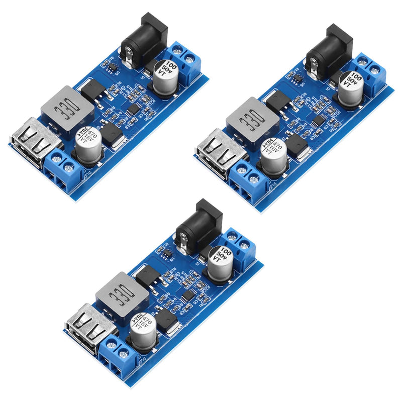 [Australia - AusPower] - APKLVSR DC-DC 24V/12V to 5V 5A Step Down Converter, Step Down Power Supply Buck Converter Module with USB Port 
