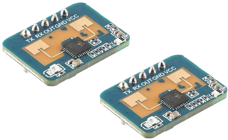 [Australia - AusPower] - TECNOIOT 2pcs LD2410C 24GHz FMCW HVAC-LD2410C Wave Radar Induction Module 