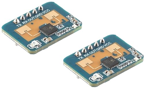 2pcs LD2410C 24GHz FMCW HVAC-LD2410C Wave Radar Induction Module