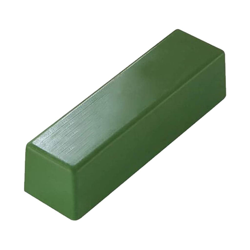 [Australia - AusPower] - LAMDNL Fine Green Buffing Compound Metals Polishing Wax Chromium Green Oxide Grinding Leather Strop Compound Bar Leather Strop Compound Bar Metal Polishing Wax Fine Green Polishing 