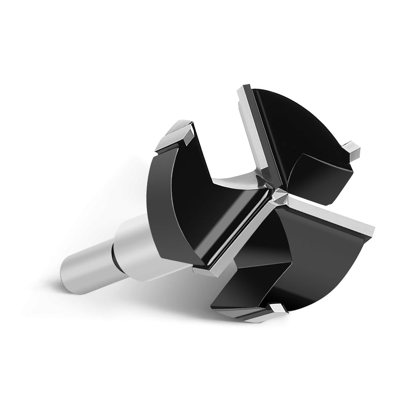 [Australia - AusPower] - Forstner Drill Bit 42 mm Wood, Wood Drill Bit with Round Shank, Forstner Drill Bit for Wood, Chipboard, Fibreboard 42mm 