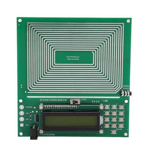 Wave Generator, Frequency Generator, 0.01-100,000Hz, Adjustable Frequency, 7.83Hz, Sine, Rechargeable USB Low Frequency Pulse Generator, Multiple Waveforms