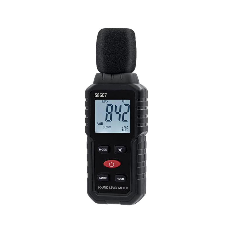 [Australia - AusPower] - Mcbazel Dezibel Digital Sound Level Meter Sound Level Meter with LCD Display Measuring 30dBA-130dBA 