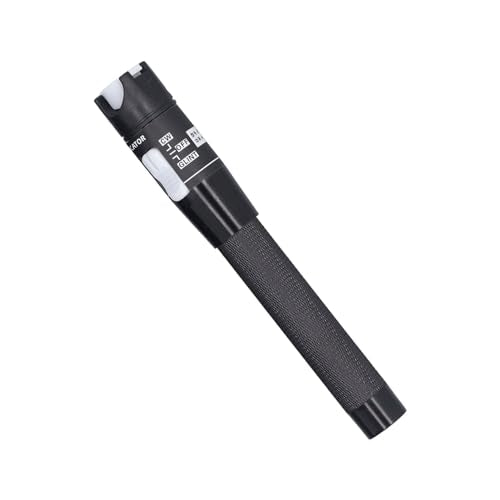 [Australia - AusPower] - Fiber Visual Fault Locator 80MW 80KM, Fibre Optic Cable Tester with 2.5 mm Universal Fibre Optic Connection, Red Light Pen Tester 
