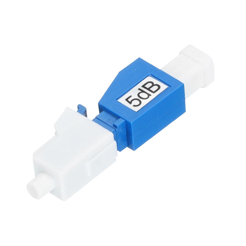 [Australia - AusPower] - QUARKZMAN 5dB LC Fiber Optic Damper, LC/UPC SM Single Mode Solid Glass Fiber Damper Male to Female for Fiber Optic Transfer Pack of 1 5 dB 