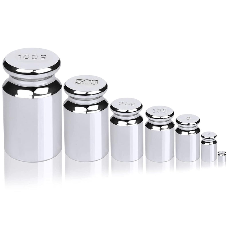[Australia - AusPower] - Calibration Weight, Set of 7, Measuring Weight for Digital Scales Balance (1g, 2g, 5g, 10g, 20g, 50g, 100g) 